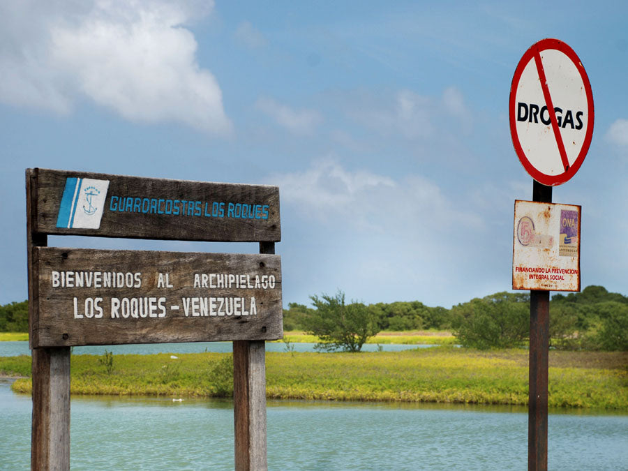 Los Roques - unusual sign - digital file 30x40cm or 15x20cm
