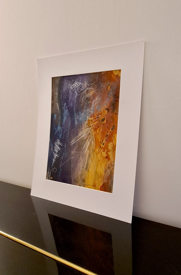 Vibrations – Peinture Abstraite 30x40 cm | Kellestom