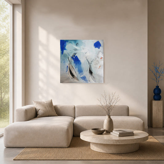 Choisir un tableau abstrait contemporain pour son salon ?