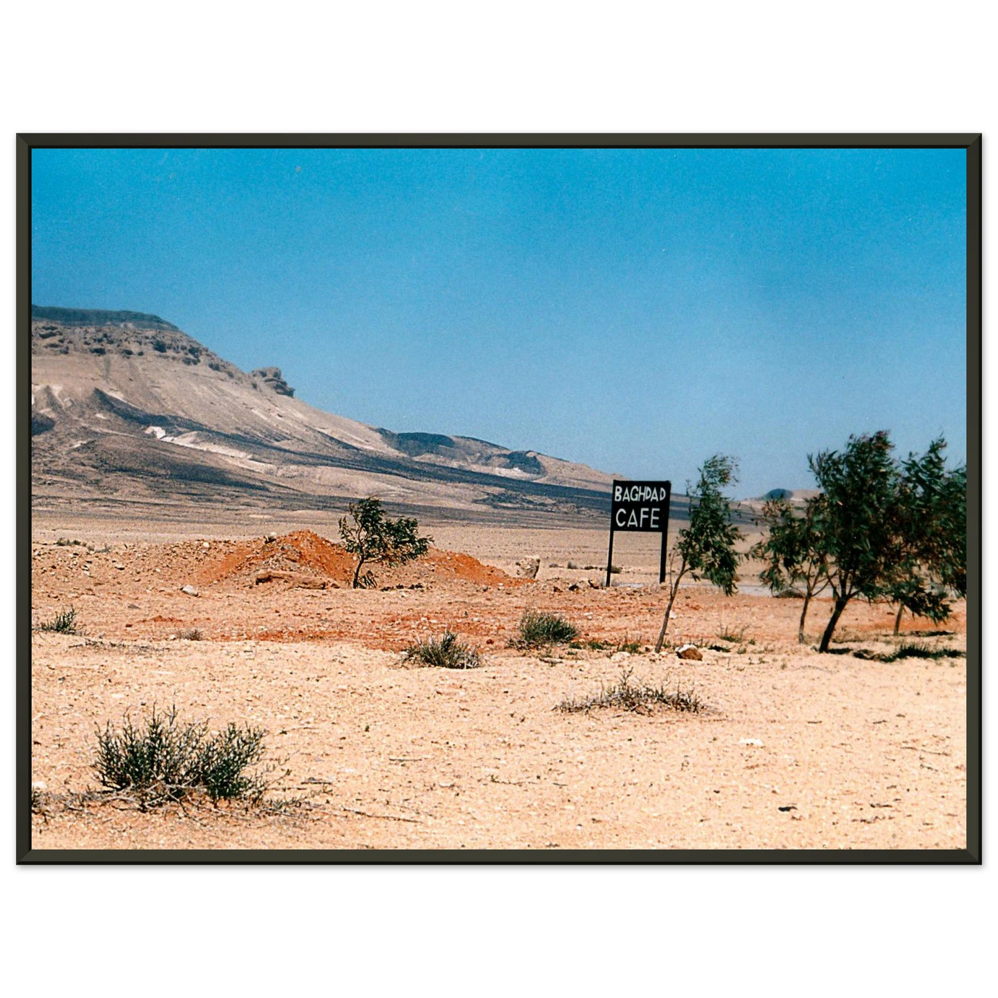 Bagdad Café et l’immensité du désert. 