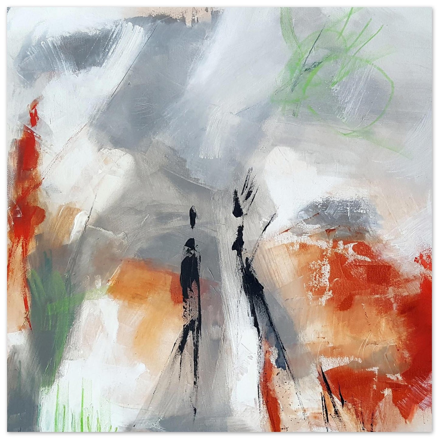 Cette œuvre apporte caractère, profondeur et modernité à votre intérieur. Art abstrait