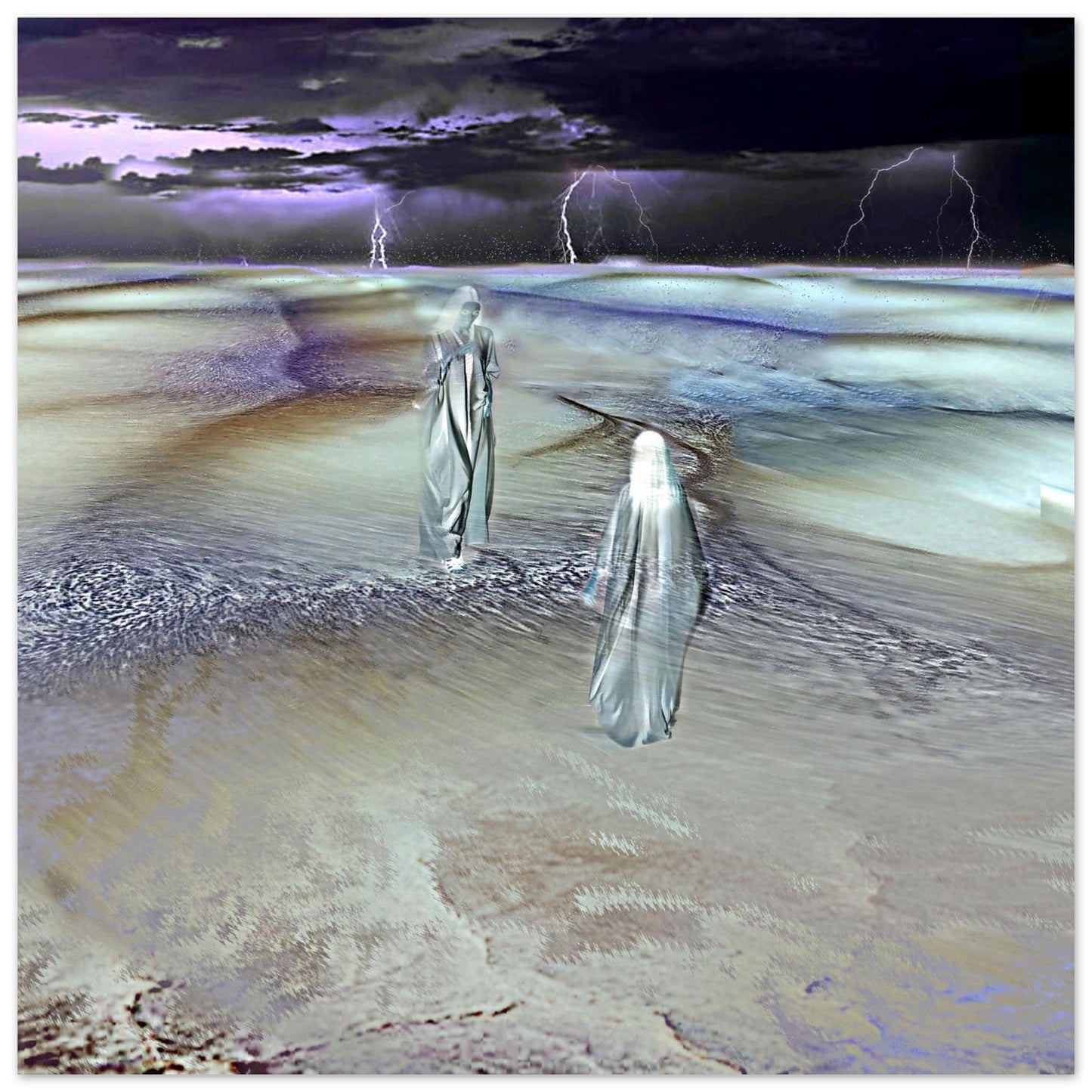Résonance du Vide - tirage d'Art tableau en aluminium