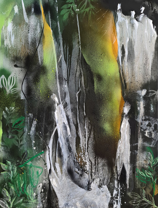 peinture acrylique  sur toile  60x73cm par Kellestom 